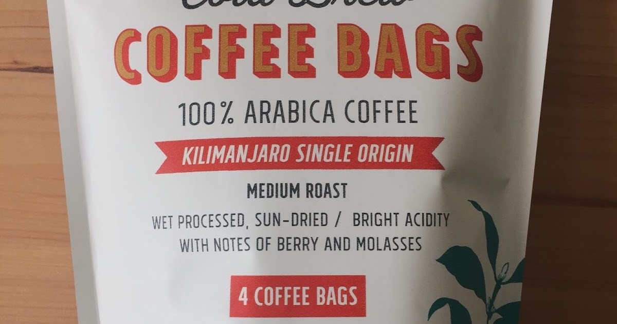 Trader Joe's Cold Brew Coffee Bags