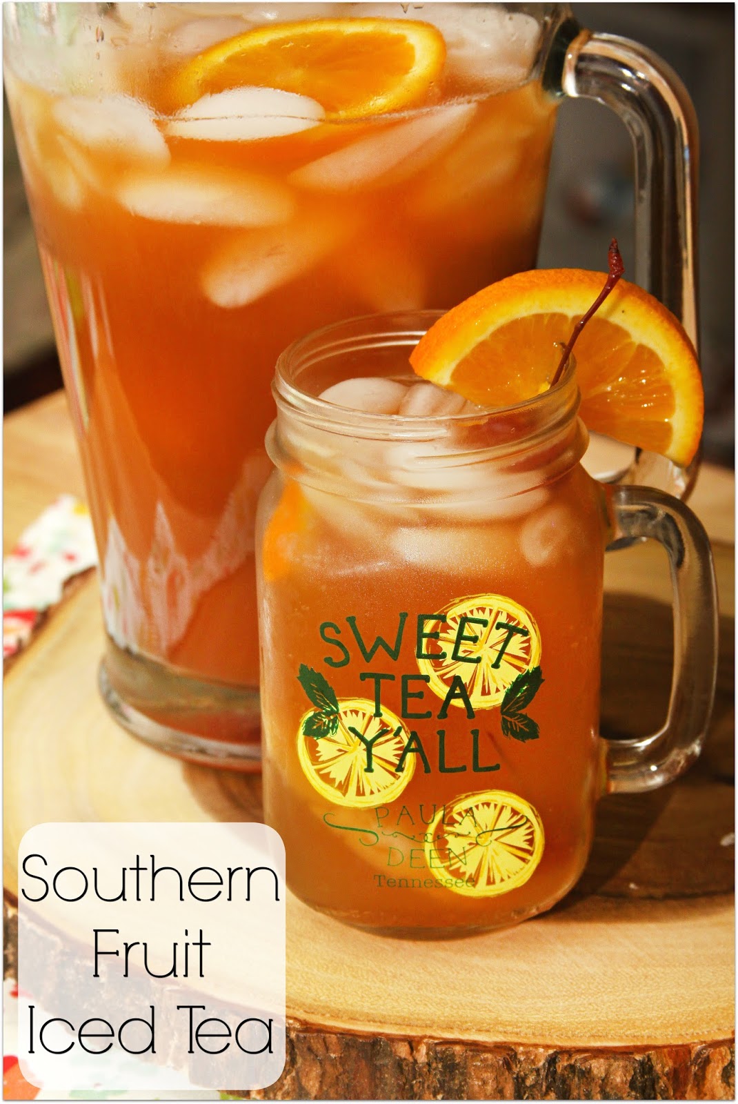 For the Love of Food Southern Fruit Iced Tea BrunchWeek