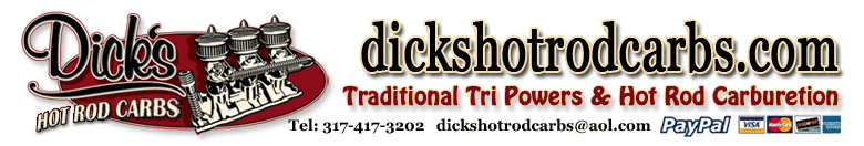 Dick's Hot Rod Carburetion Blog