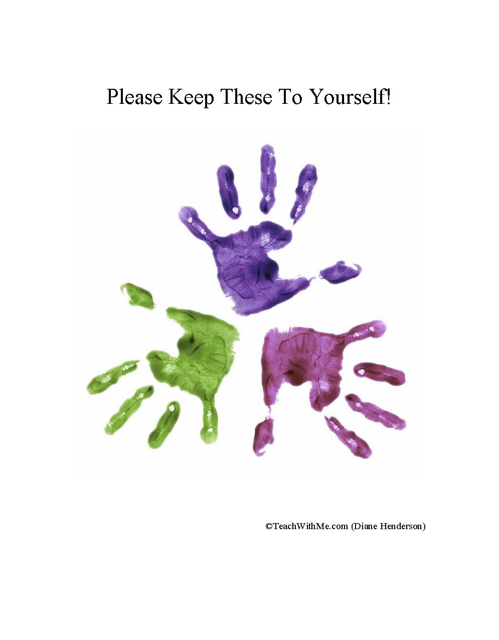 Classroom Freebies Too Please Keep These To Yourself