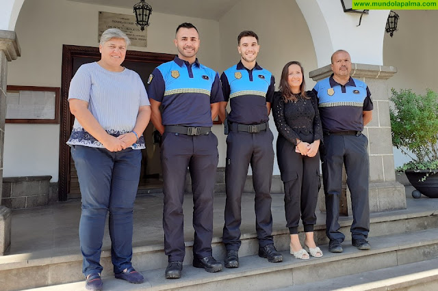 El Ayuntamiento de Los Llanos de Aridane incorpora dos nuevos agentes a la plantilla de la Policía Local