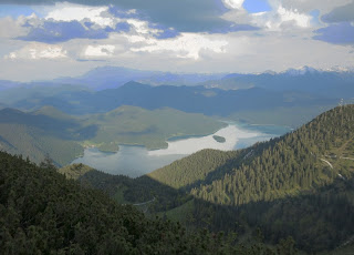 Blick über den Walchensee