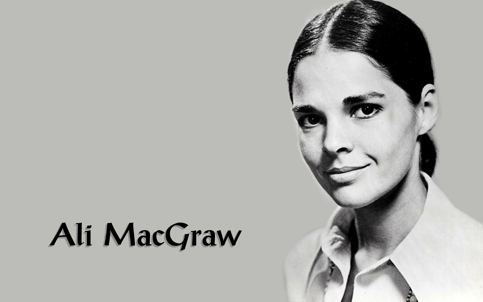 Filmovízia: Ali MacGraw Wallpaper