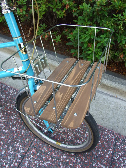 Avelo Bicycle Shop Bruno Mixte Flat ブルーノ ミキスト フラット 亜鉛メッキ Cp仕上げ バスケット 前後フェンダー ドロヨケ カスタム