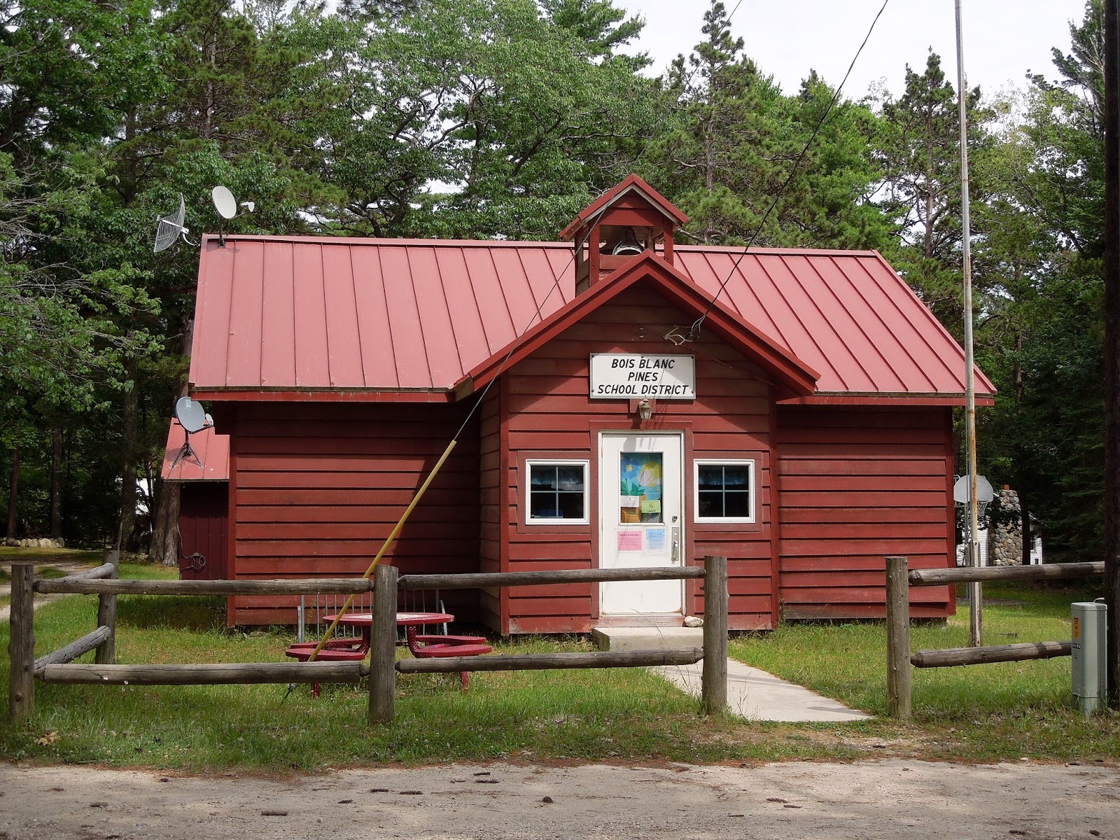 Michigan One Room Schoolhouses MACKINAC COUNTY