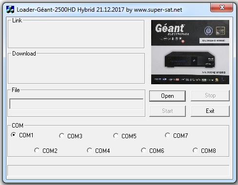 Boot Loader Geant 2500hd Boot Loader Geant 2500hd