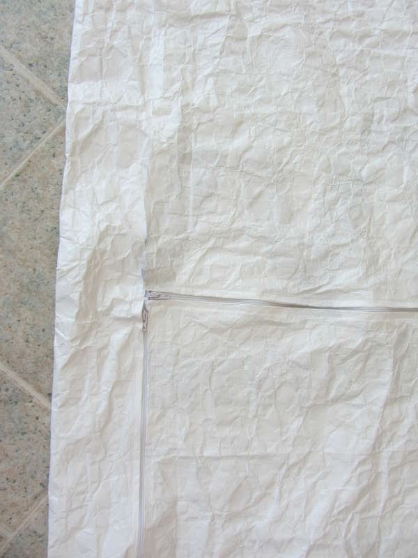 The Randomness of Life DIY backpacking gear Tyvek bivy bag