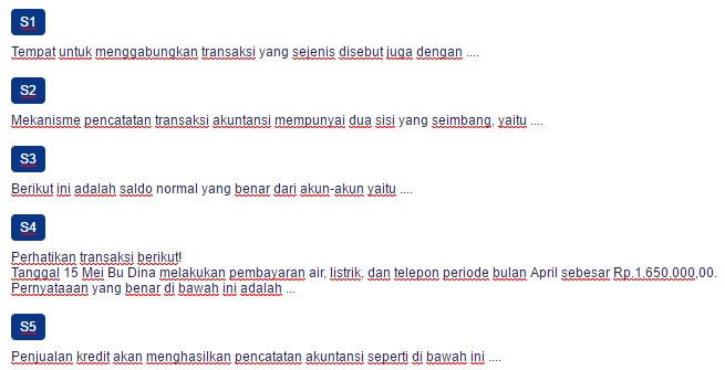 Contoh Soal Mekanisme Debit Dan Kredit