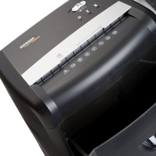R i g h t a r d i a Amazon Basics Microcut shredder is impressive