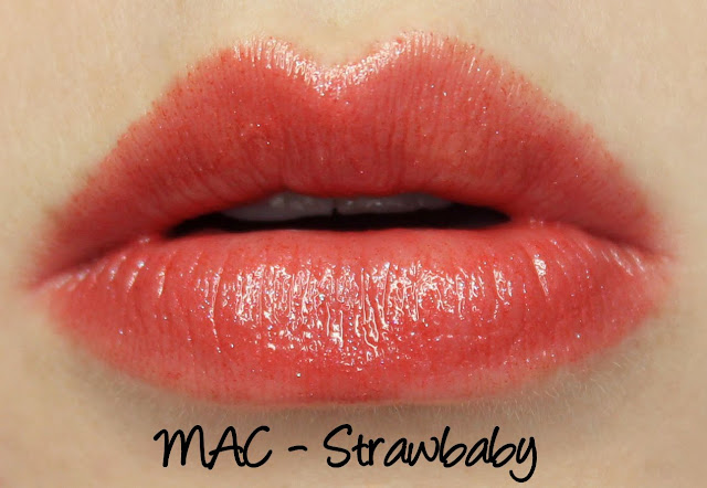 MAC MONDAY | Fafi - Strawbaby Lipstick Swatches & Review