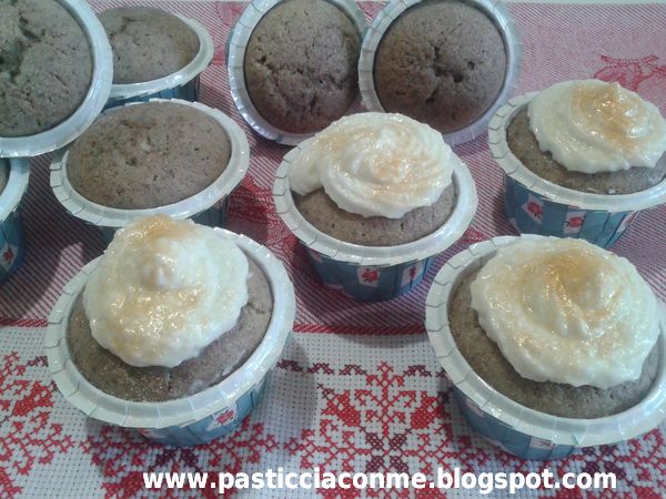 cupcakes alla patata dolce viola