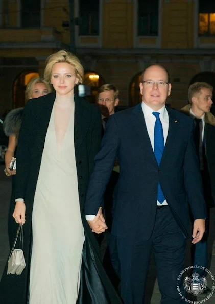 Prince Albert and Princess Charlene of Monaco visited the Bolshoi Theater in Moscow