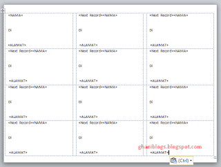  Cara Membuat Label Undangan dengan MS Word Cara Membuat Label Undangan dengan MS Word