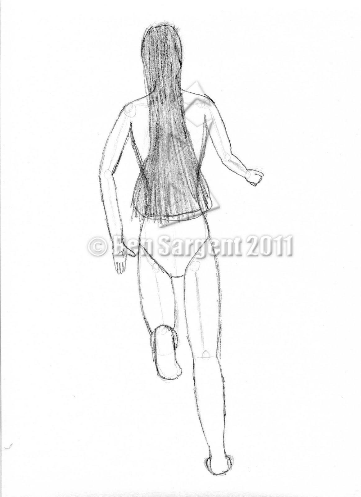 Ben Sargent's Art and Story Page: Drawing the Human Figure...Not So