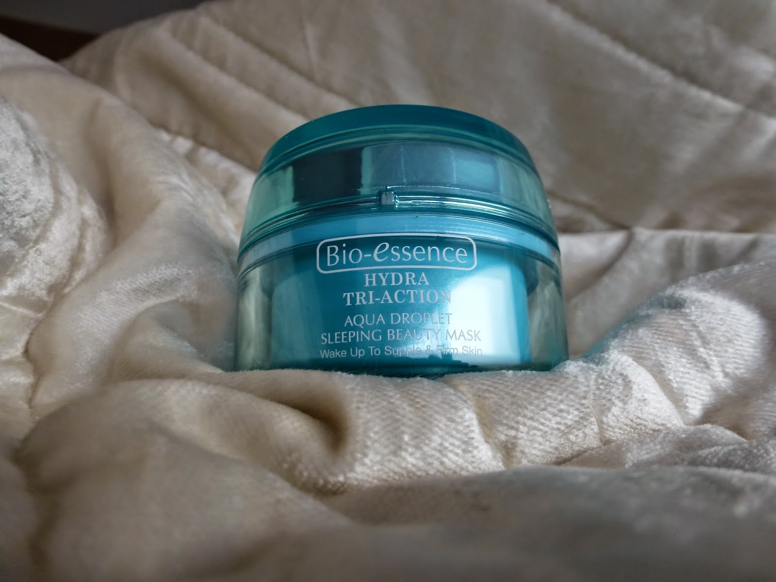 macaron Review BioEssence Hydra TriAction Aqua Droplet Sleeping