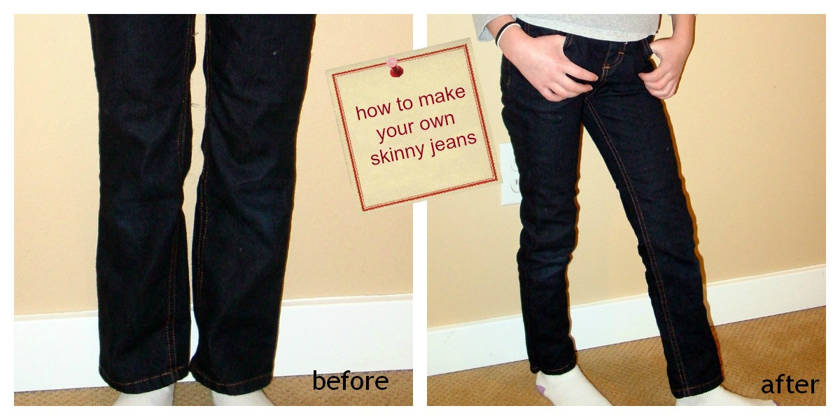 Three different ways to create the perfect pair of jeans. Tutorial on