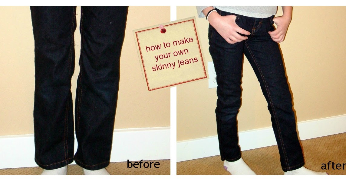 Three different ways to create the perfect pair of jeans. Tutorial on
