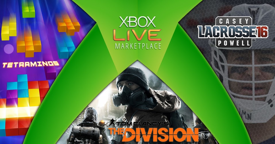 Atualização da Xbox LIVE Marketplace The Division, Lacrosse 16 e mais