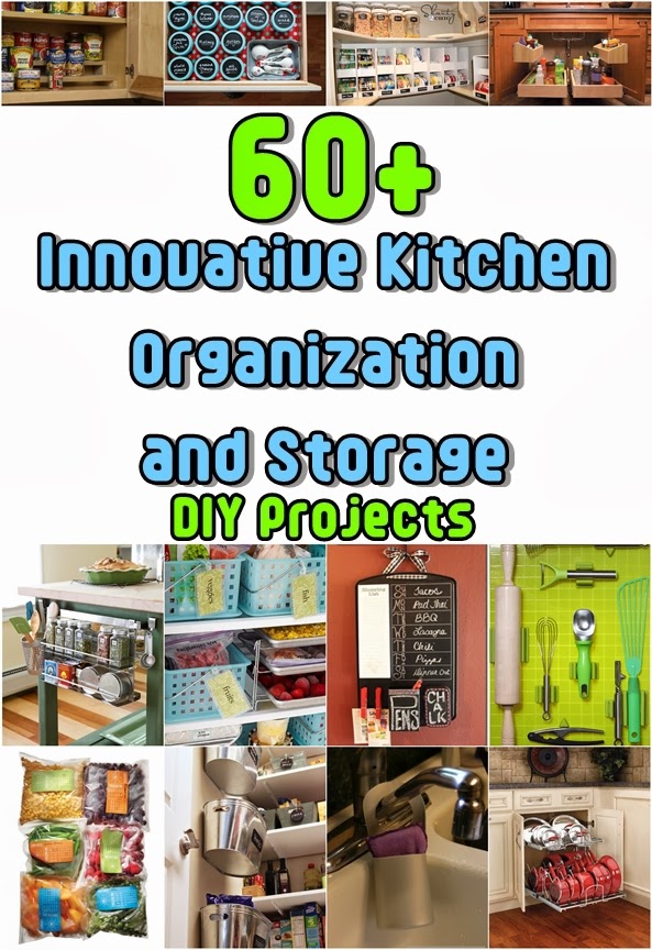 Over 60 Clever Kitchen Organization and Storage DIY Projects