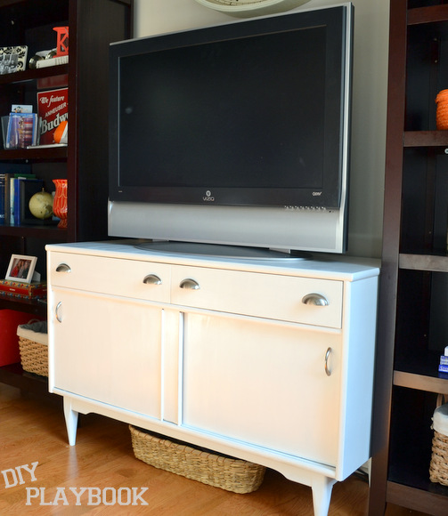 Media Console Makeover (Part 2 of 2) The DIY Playbook