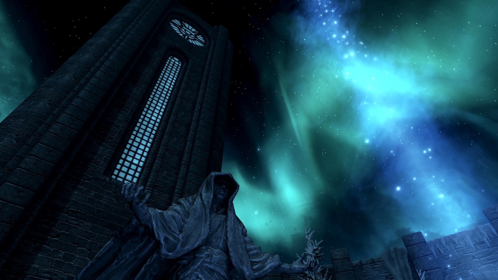 Hi.Def.Walls Skyrim Winterhold Mage's College