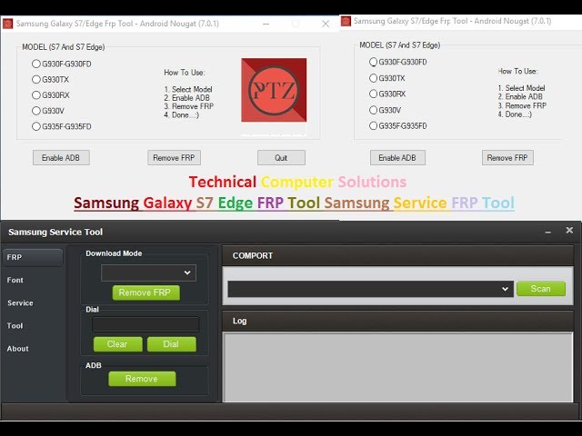 Samsung Galaxy S7 Edge FRP Tool Service FRP Tool For All  Samsung Models Free Download