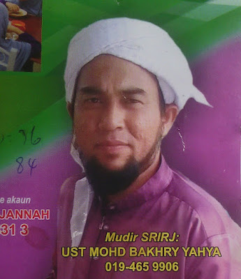 Ustaz Mohd-Bakhry-Yahya-Mudir-Sekolah-Rendah-Islam-Raudhatul-Jannah