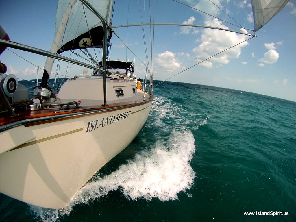 Island Spirit Sailing Adventures Sailing Green Turtle To Fort Pierce FL