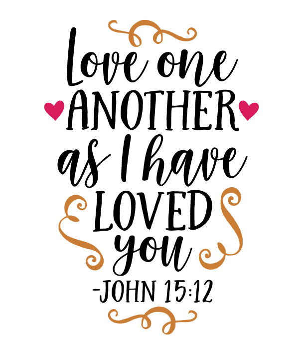 Visits With Mary Love God ~ Love Each Other