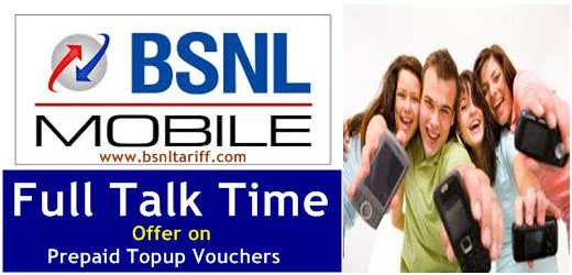 Bsnl Prepaid Full Talk Value offer in Punjab circle