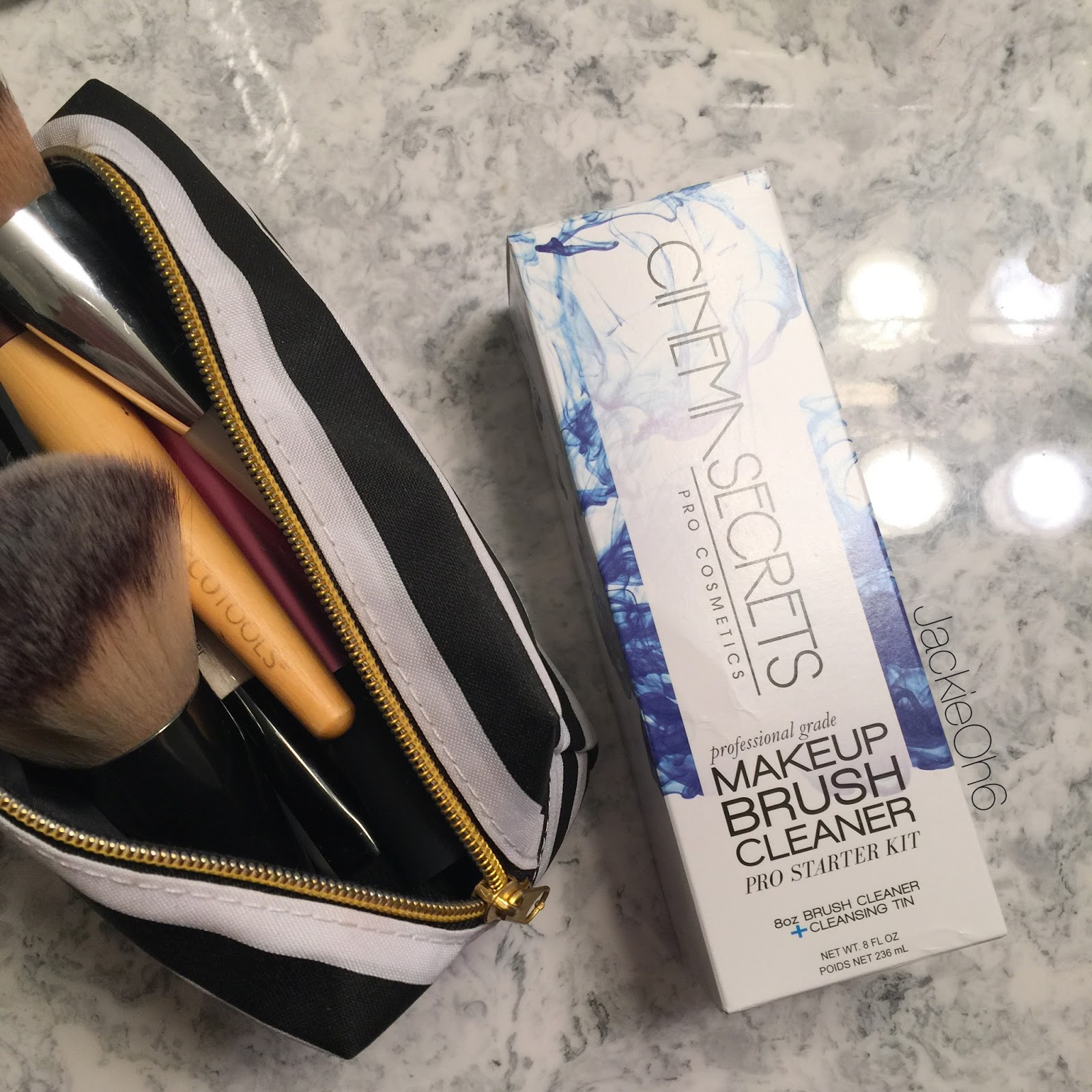 Cinema Secrets Makeup Brush Cleaner Pro Starter Kit Review! jackie