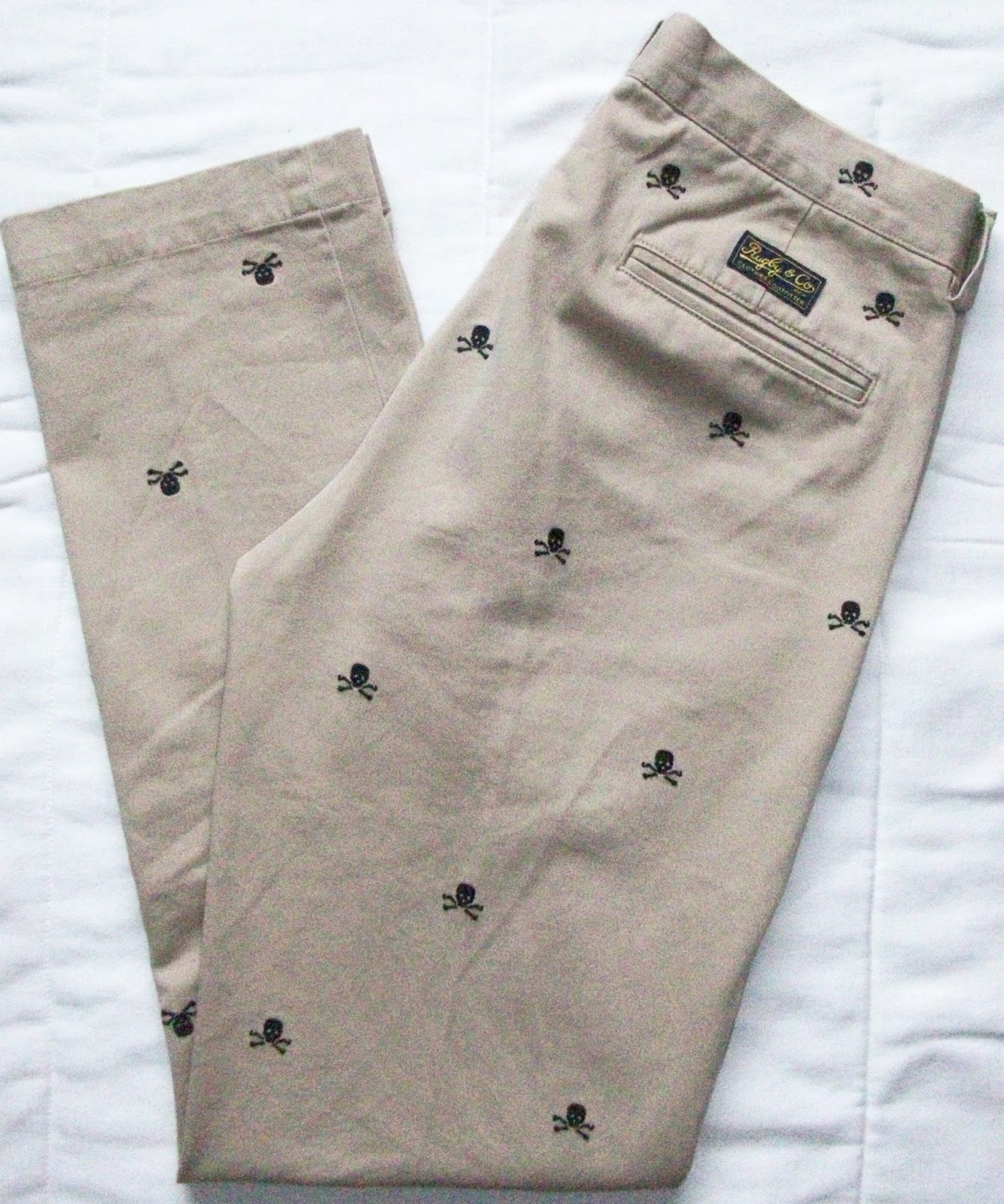 AlStyle76 Peuterey Down Jacket x Rugby Skull Pants