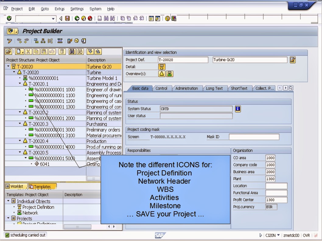青蛙SAP分享 Froggy's SAP sharing SAP Project System Create Network