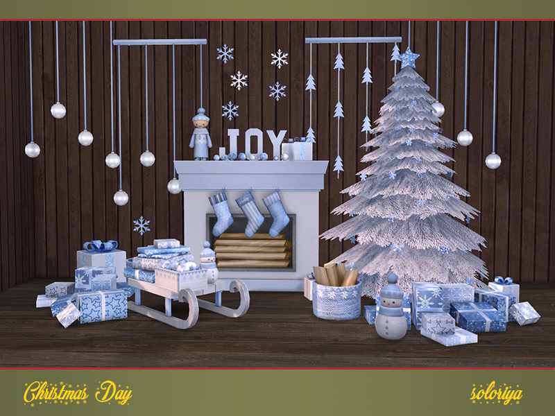 soloriya Christmas Day. Sims 4