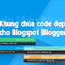 Khung chứa code đẹp cho Blogspot (Blogger) - PSD ảnh bìa cover free