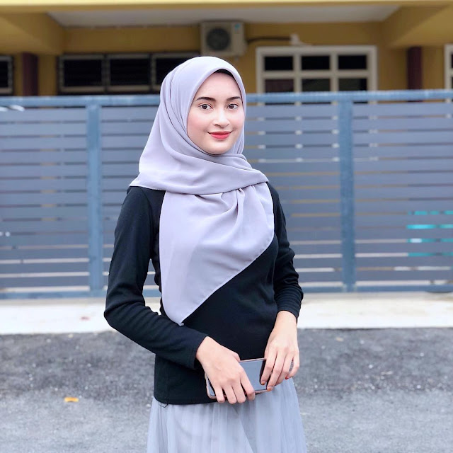 Smile Ayuni Hasan Cute Full of Love - Malaysian Hijjabi