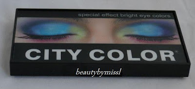 City Color Special Effect Bright Eye Colors palette review