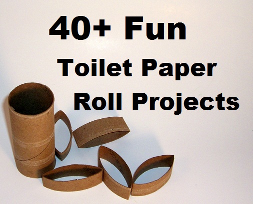 DIY, Crafts & Other Projects: 40 + Fun Toilet Paper Roll - Craft