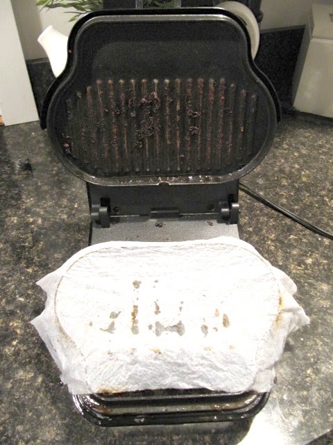 cleaning george foreman grills