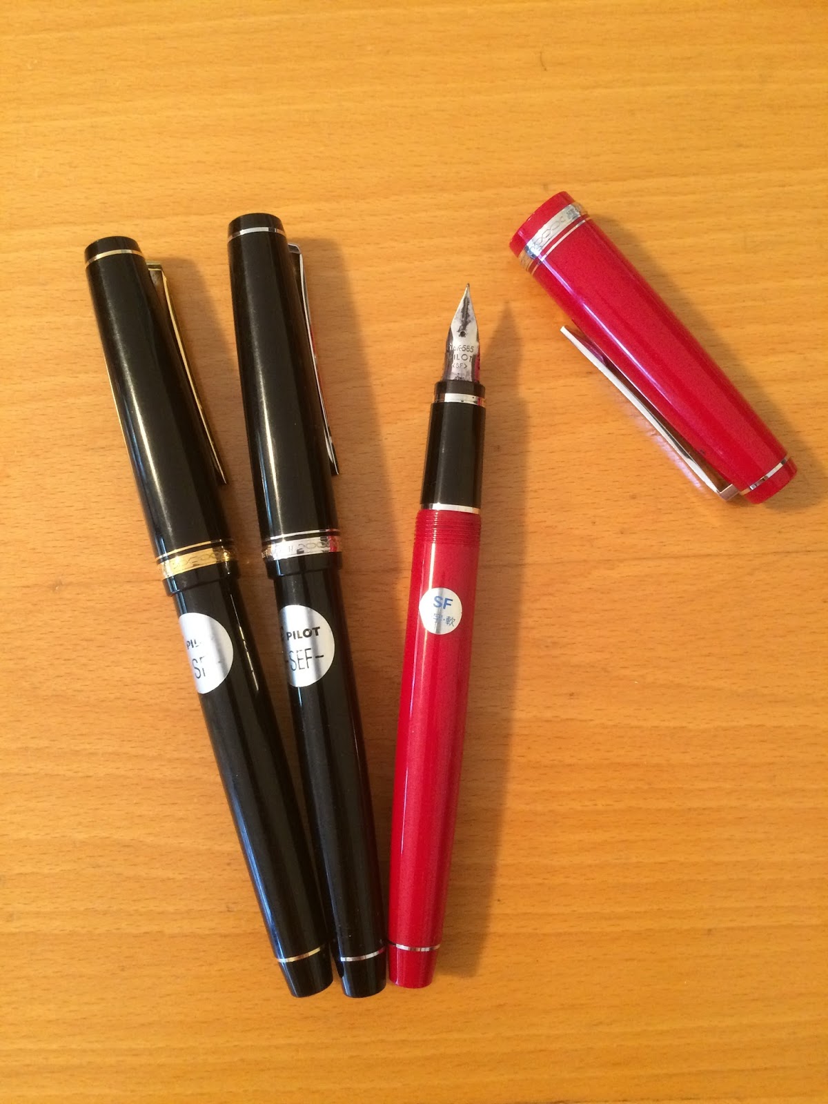 Jane Blundell Artist Fountain Pens for drawing my favourites (updated)