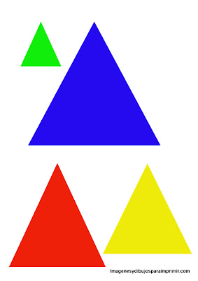 Dibujos de triangulos para imprimir