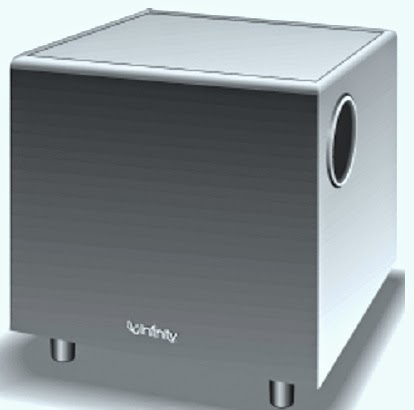 INFINITY BU-1 - SCHEMATIC - POWERED SUB-WOOFR