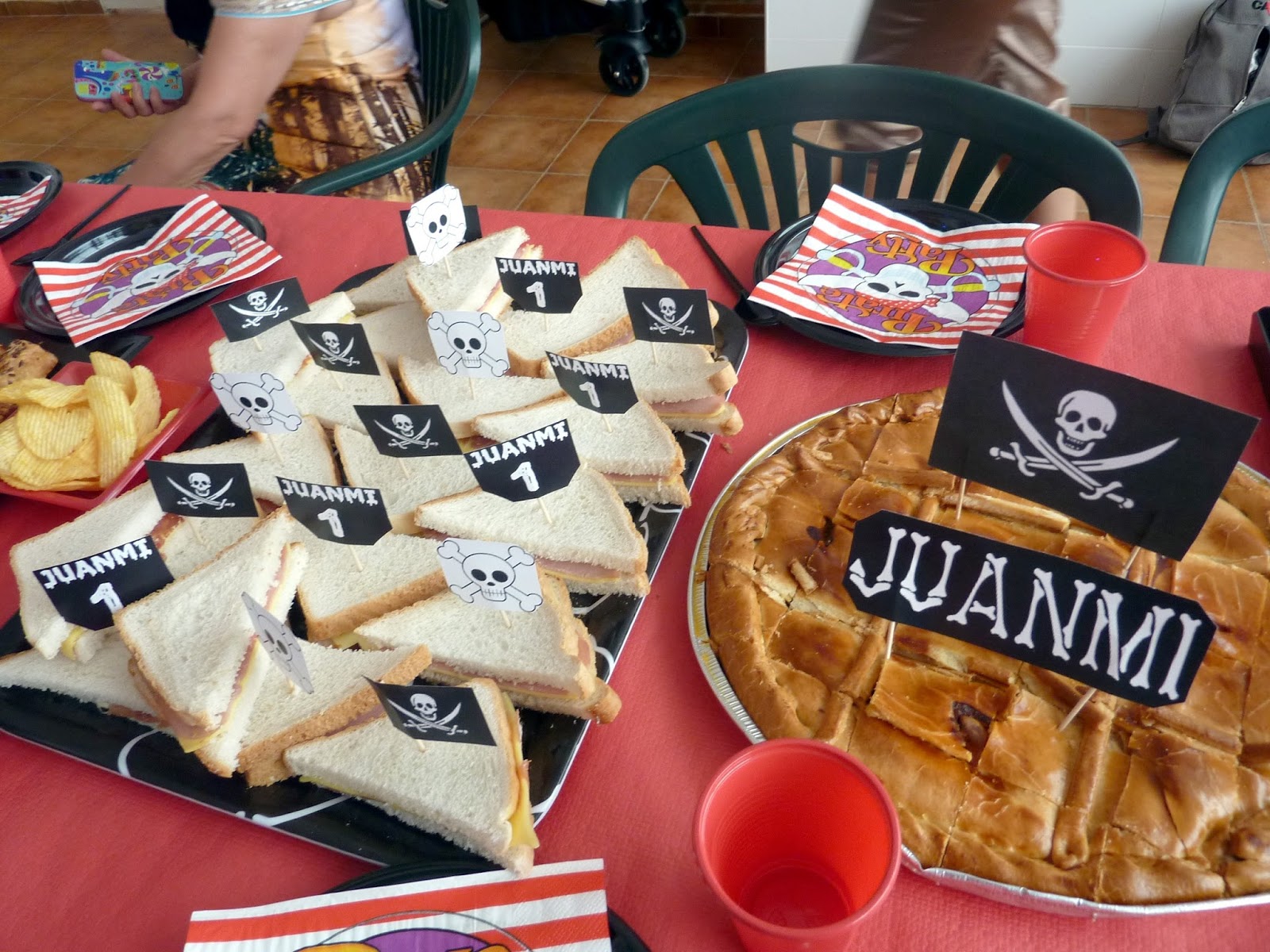 Mamá Canguro Blog Fiesta pirata DIY por el primer cumple