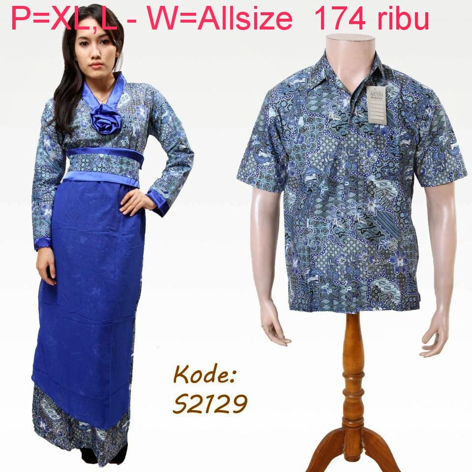 Baju Batik Pasangan Modern