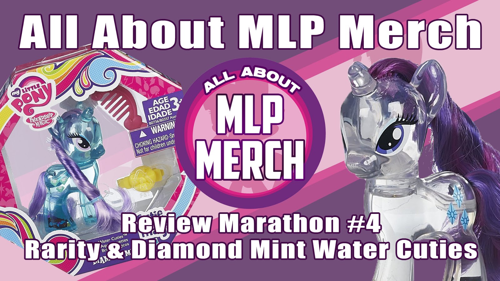 Review Marathon 4 Water Cuties MLP Merch