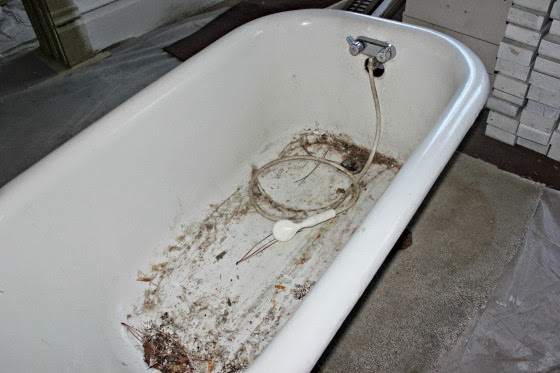 how to refinish vintage tub