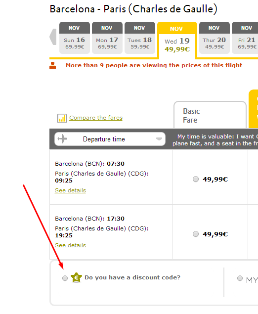 code remise vueling France News Collections