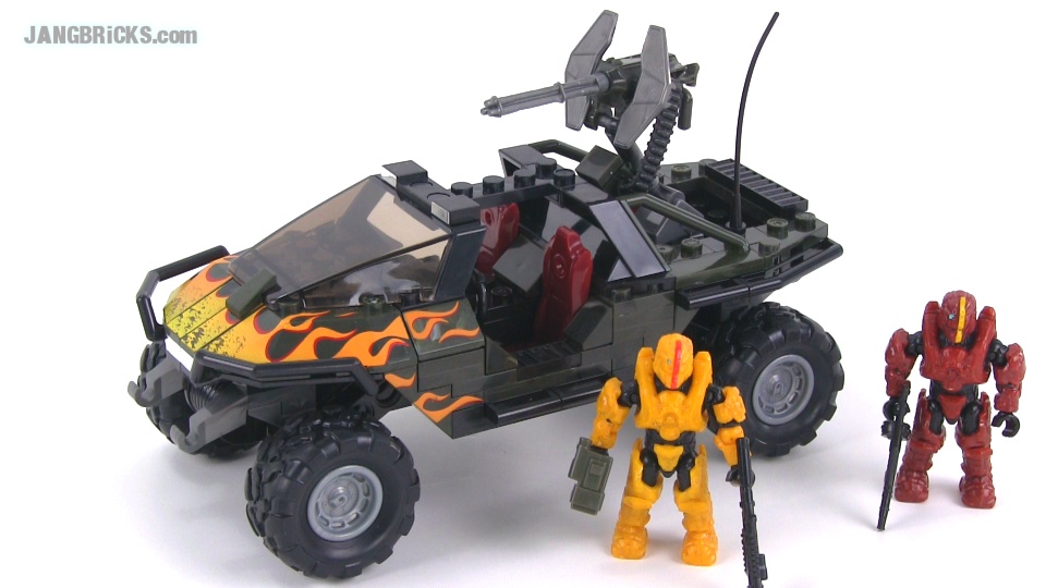 Mega Bloks Halo UNSC Flame Warthog review! 97449