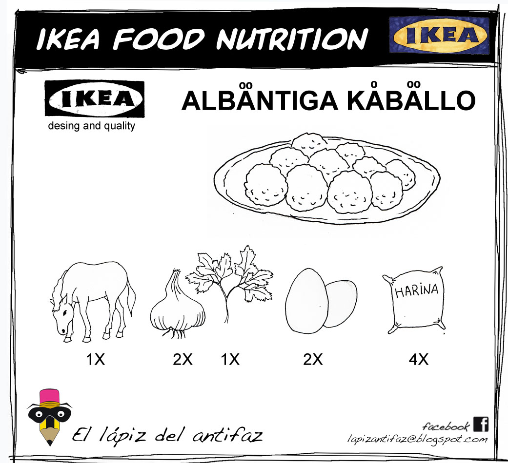 El lápiz del antifaz Ikea Food Nutrition