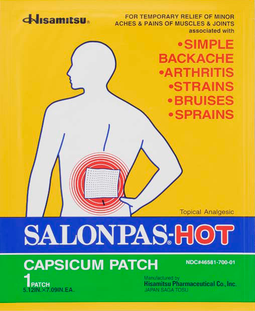 SALONPAS HOT Capsicum Patch